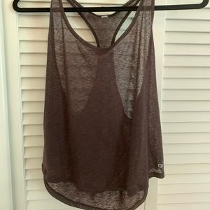Alo Yoga sheer tank size small